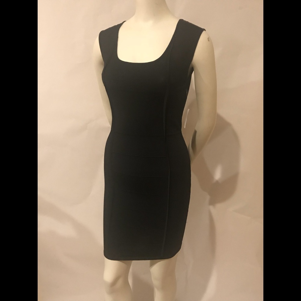 NWT Charlotte Russe Fitted Black Dress